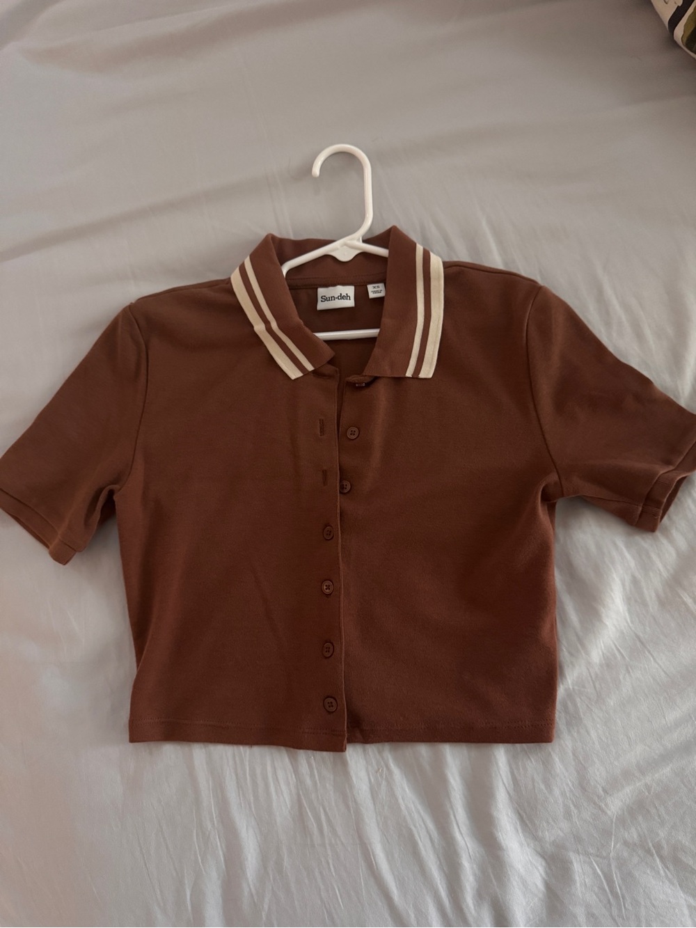 Aritzia baby polo top